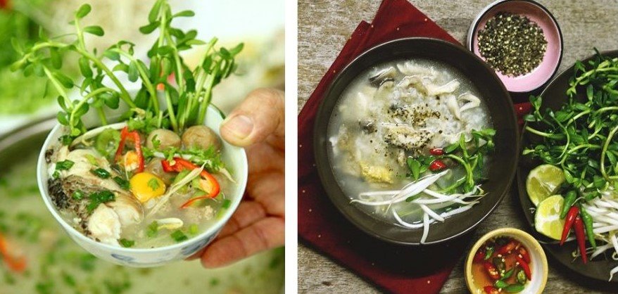 Cháo ám đặc sản ở đâu